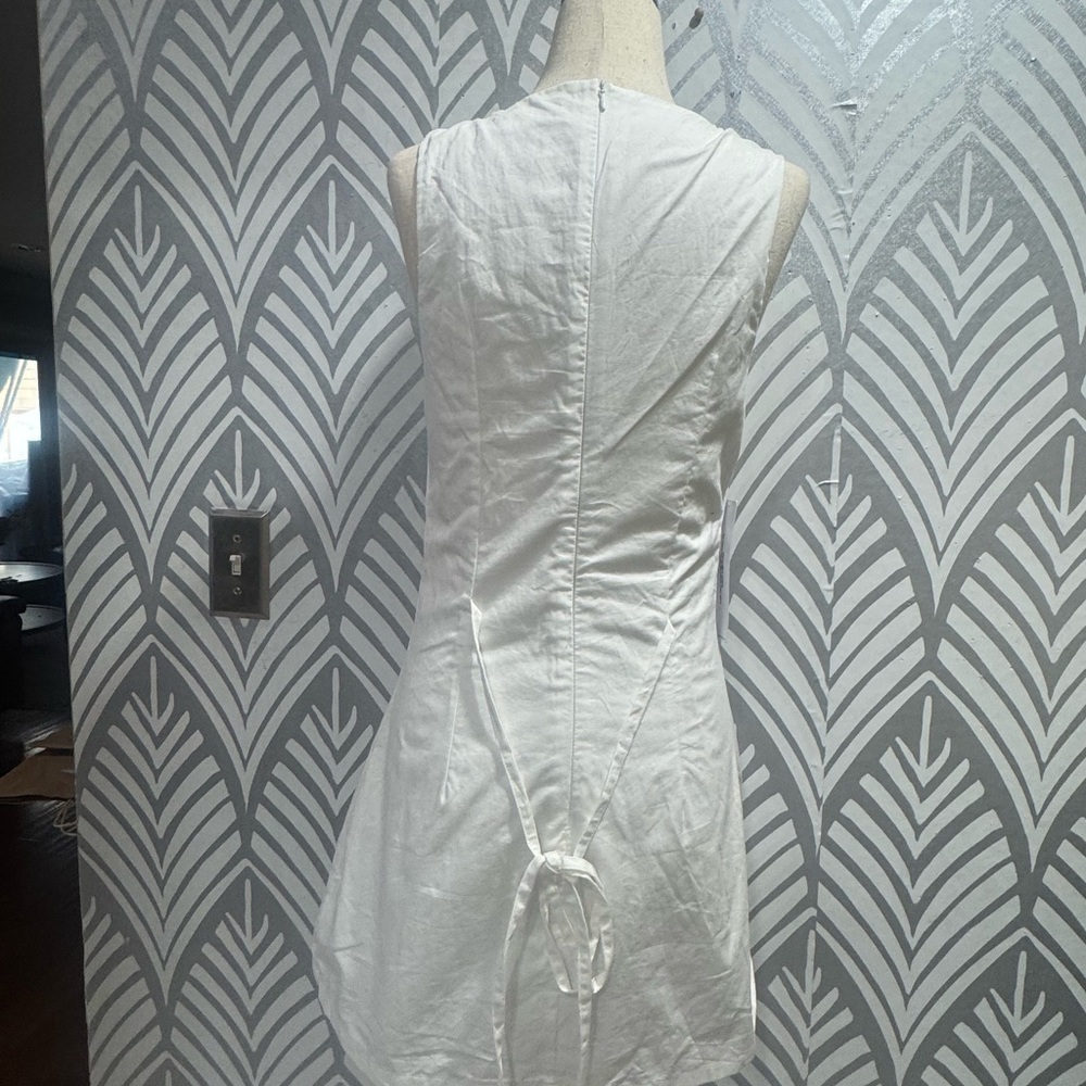 NWOT Princess Polly Rumiko White Romper - Picture 8 of 10